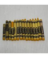 About 15 Dandelion Crayola Crayons Discontinued Used Vintage - €8,57 EUR
