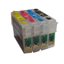 71 T0711 Refillable Ink Cartridge for Epson Stylus DX7400 DX7450 DX9400F SX100 - $138.33