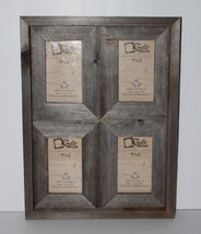 Rustic Barn Wood Window Frame (Holds 4-4x6 Pictures) - $43.99