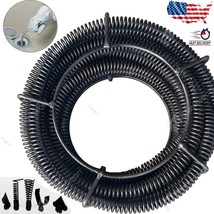 Drain Cable Sewer Cable 45Ft 7/8In Drain Cleaning Cable Auger Snake Pipe - $282.99