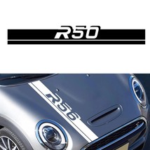 Car Hood Cover Stripe Decor Stickers For  R50 R52 R53 R55 R56 R57 R58 R59 R60 R6 - £75.65 GBP