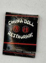 Vintage Canada Matchbook: “China Doll Restaurant” Niagara Falls - £4.56 GBP