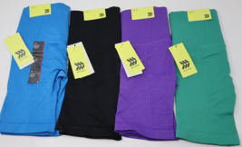 All In Motion Women&#39;s High Rise Regular Fit Rib Shorts X-Small 6&quot; Lot of... - $37.61