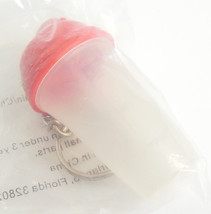 Vintage Tupperware Quick Shake Chili Red Key Chain Gadget Pill Coin Holder - £9.46 GBP