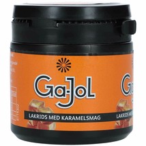 Ga-Jol CARAMEL Licorice chews - Refillable can-100g-FREE SHIPPING - £7.45 GBP