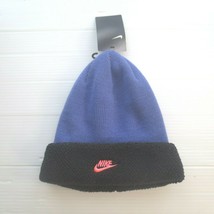 Nike Youth Sportwear Sherpa Beanie Hat - BQ0030 - Purple 554 - NWT - £11.77 GBP