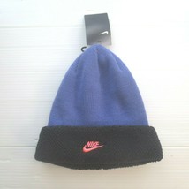 Nike Youth Sportwear Sherpa Beanie Hat - BQ0030 - Purple 554 - NWT - £11.26 GBP