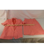 Adult Women&#39;s Requirements Peach Blazer &amp; Skirt 2 Piece Combo Work Suit ... - £19.50 GBP
