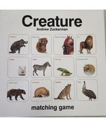 CREATURE Andrew Zuckerman Animal Families Memory Card Matching Game Comp... - £19.83 GBP