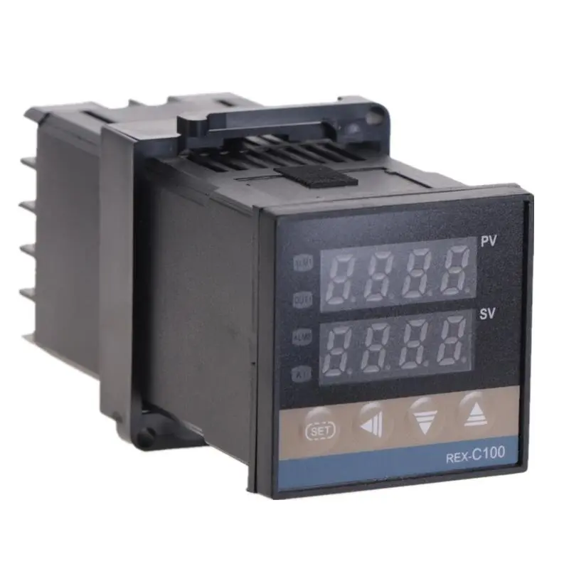 100-240VAC PID REX-C100 Temperature Controller Range 0 to 900C SSR40A K Thermoco - £202.96 GBP