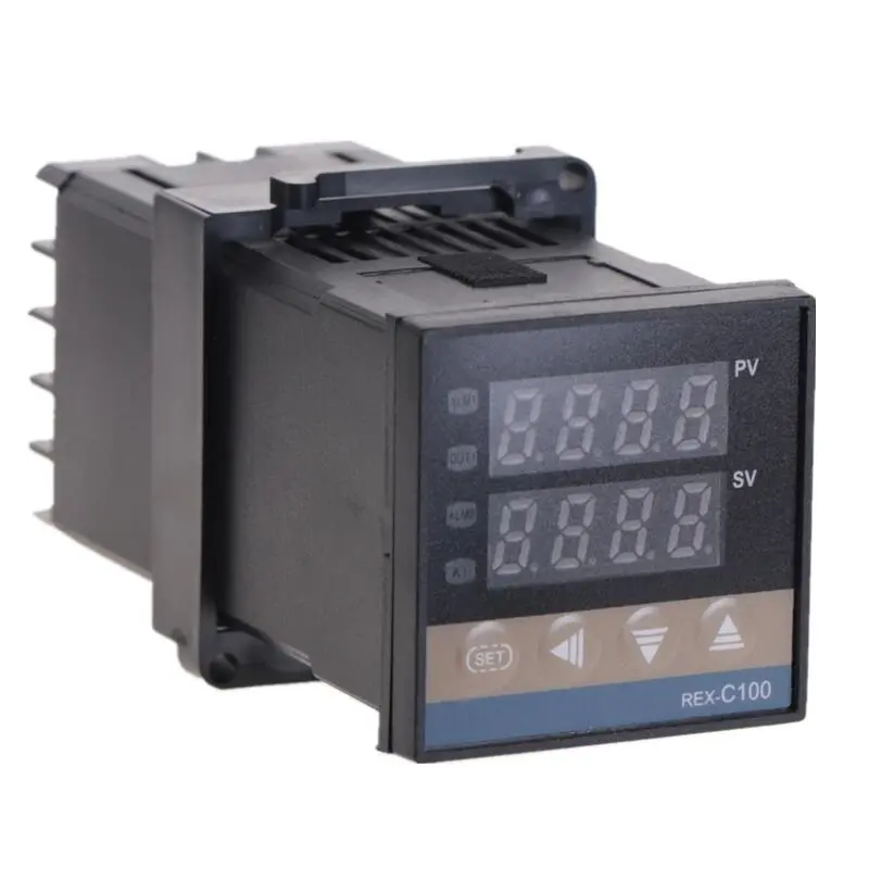 100-240VAC PID REX-C100 Temperature Controller Range 0 to 900C SSR40A K Thermoco - £194.41 GBP