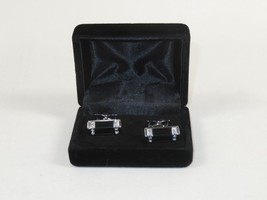 Men J.Valintin Cufflinks Vitorofolo for French Cuff Shirt V39-60 Black Diamond image 3