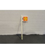 Vtg Shell Pole  Sign from Building Kit Plastic  2.75&quot; PR - $4.66 CAD