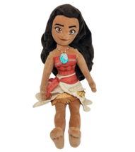 19&quot; Disney Store Authentic Princess Moana Doll Stuffed Animal Plush Soft Toy - £29.50 GBP