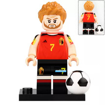 Kevin De Bruyne Belgian Professional Footballer Lego Compatible Minifigure Brick - £2.36 GBP