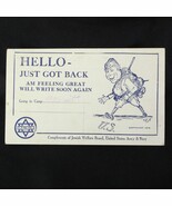WW1 1919 US Army 378th Infantry Regiment Jewish Welfare Board Postcard K... - $40.32 CAD