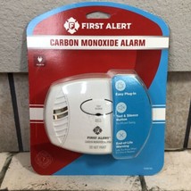 First Alert 1039730 Plug-In Electrochemical Sensor Carbon Monoxide Alarm - £15.50 GBP
