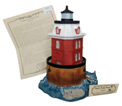 Harbour Lights Sandy Point MD HL 167 1995 0119/9500 COA  ID Card Lighthouse Wood - $85.00