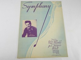 Antique Sheet Music 1945 Symphony As Sung By Johnny Desmond - £7.09 GBP