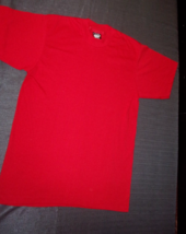 NWOTs Screen Stars 50/50 RED SHORT SLEEVE SHIRT MEDIUM - $5.39
