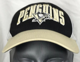Pittsburgh Penguins Old Time Hockey Hat baseball Cap NHL Snapback Mesh Cotton - £7.86 GBP