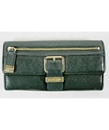 Michael Kors Black Pabble Leather Purse Card Holder Wallet - $723.77 MXN