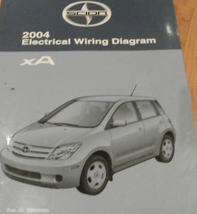 2004 TOYOTA Scion xA Electrical Wiring Diagram Service Shop Repair Manua... - £18.89 GBP