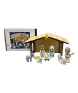 Precious Moments Nativity Playset by Avon 2002 F611221 RARE Complete Vin... - £37.35 GBP