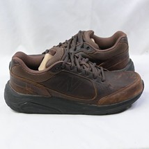 New Balance 928 Shoes Mens 9.5 B Walking Sneakers Brown Leather Low Top MW928BR - £31.96 GBP