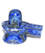 Shivling In Natural Lapiz Lazulli Gemstone - 187 gms - $131.14 CAD