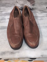Florsheim Comfortech Men&#39;s Brown Leather Shoes, Size 13 Slip-On Loafers,... - $24.75