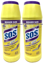 ( Lot 2 ) SOS Cleanser Powder cleanser Clorox w/ Bleach Lavender Scent 2... - $26.21 CAD