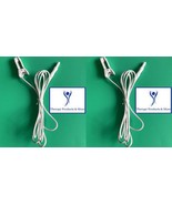 2 HEALY COMPATIBLE EAR CLIP CABLE ELECTRODES (Pair) - $24.68