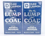 Duke Cannon Big Ass Lump of Coal Soap 10oz EA Activated Charcoal Lot Of 2 - £17.45 GBP