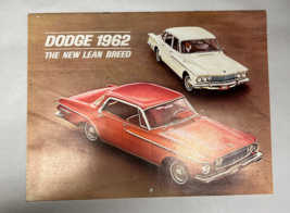 1962 Dodge The New Lean Breed Dealer Brochure Calendar Dart Lancer Wagons - $14.95