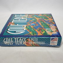 VTG Golf Tease Puzzle Great American Puzzle Factory Puzzle For Putterers Sealed - $9.95