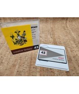 Pfaff Emb Machine Creative Card #43 Wappen Coat of Arms 7570,7560,2140,2170 - £67.23 GBP