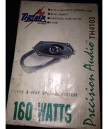 10.2cm x 25.4cm 3 Way 160 Watt Car Speakers By Thump Series - New Ships ... - $5,232.63 MXN