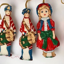 Vintage VIP Cranston Fabric Completed Lot of 24 Old Fashioned Toys Ornaments - £23.63 GBP