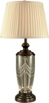 Table Lamp DALE TIFFANY Traditional Antique 1-Light Oil-Rubbed Bronze Crystal - $403.00