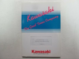 1995 Kawasaki Motorcycle Model Information Part A Manual BOOK FACTORY OEM *** - £19.92 GBP
