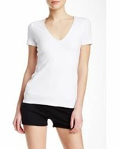 James Perse Standard V-NECK Shirt Top WSJH3296CU White ( 3 ) - £52.70 GBP