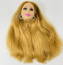 Rare Barbie Life In The Dreamhouse Summer Doll Head Only Rooted Eyelashes OOAK - £47.84 GBP