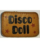 Disco Doll Leather Patch -  Sew On 2&quot; x 3&quot; Stars - £7.03 GBP