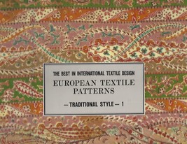 European Textile Patterns by Kyoto Shoin (1990 pbk) ~ fashion &amp; costume ... - $79.15