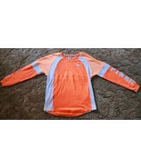 Victoria’s Secret Pink Women&#39;s Orange/White Long Sleeve Shirt Size: Medium - $574.06 MXN