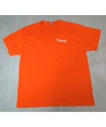 100.1 The Wolf radio orange XL T shirt men women - $19.79