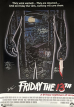 Friday the 13th Signed Movie Poster - £143.88 GBP