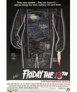 Friday the 13th Signed Movie Poster - £143.88 GBP