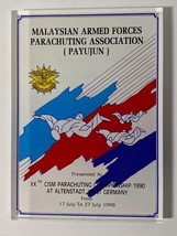 1990, MALAYSIAN ARMED FORCES PARACHUTING ASSOCIATION, CISM PARA CHAMPION... - $186.39 MXN